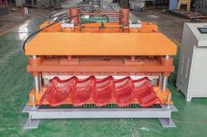 Super Lowest Price Xn long span glazed roof sheet cold roll forming machine