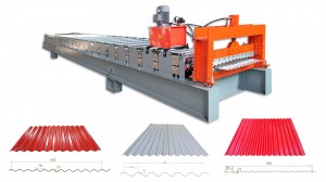 Good quality Corrugated Steel Roofing Sheet and Roofing Sheet Roll Forming Machine