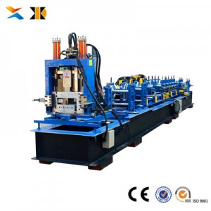 Low price for Jcx Automatic Changeable CZ Purlin Roll Forming Machine in Stock