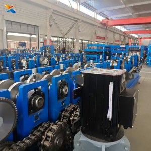 PLC Control CZ Purlin Roll Forming Machine High Speed