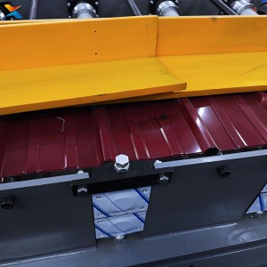 CNC Control Trapezoidal Panel Roll Forming Machine