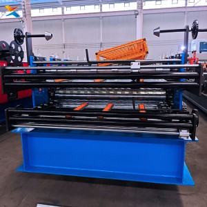 Durable Double Layer Cold Roll Forming Machine for Steel Sheets