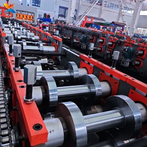 High Speed Automatic C Purlin Roll Forming Machine for Steel Structure