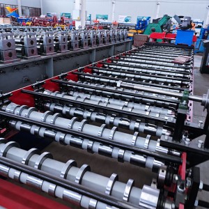 Custom Design Trapezoidal Single Panel Roll Forming Machine For Construction
