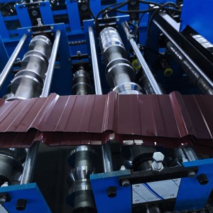 Custom Design Double Layer Metal Sheet Forming Machine for Construction Projects