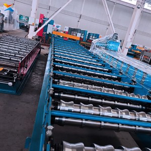 Trapezoidal Cold Roll Forming Machine For Building Wall Panel