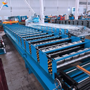 Trapezoidal Sheet Forming Machine For Building Steel Structure