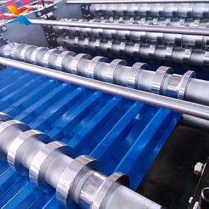 High Efficiency Trapezoidal Roll Forming Machine