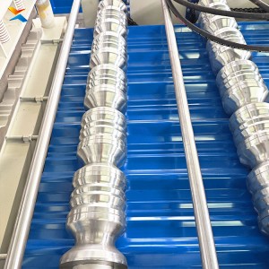 Color Steel Trapezoidal Sheet Roll Forming Machine