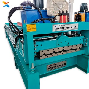 High Speed Trapezoidal Panel Roll Forming Machine