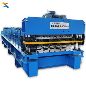 Roof Wall Double Layer Single Panel Roll Forming Machine