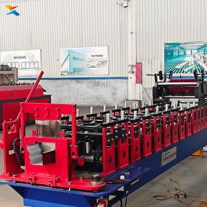 PLC Control Automatic Rain Gutter Machine Steel Aluminum Gutter Making Machine Roof Drainage Gutter Roll Forming Machine