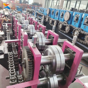 High-Efficiency C Purlin Roll Forming Machine for Steel Structure Manufacturing