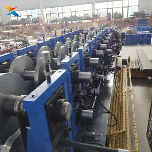 High Precision C Z Purlin Roll Forming Machine | 0.1mm Error, Frequency Conversion Speed Control, HD Touch Panel