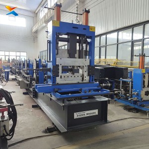 High Precision CZ Purlin Machine | 0.1mm Error, Frequency Conversion Speed Control, HD Touch Panel