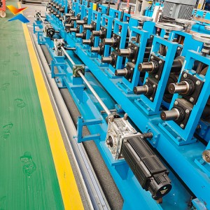 Gear Box Driven Stud Track Machine | No-Stop Cutting Drywall Channel Roll Former