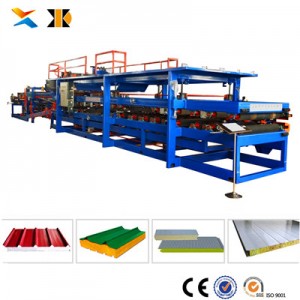 high quality Corrugated Sheet Rolling Machine Suppliers -
  sandwich panels production machine line iron sheet rolling machine roofing sheet forming machinery – Xinnuo