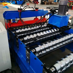 Automatic Trapezoidal Panel Forming Machine for Steel Roofing