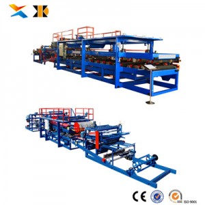 China Garage Door Roll Forming Machine Factories -
 Z-lock sandwich panel rolling machine roof production line iron sheet rolling machine – Xinnuo