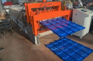 Super Lowest Price Xn long span glazed roof sheet cold roll forming machine