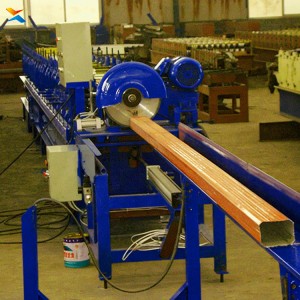 sheet aluminum round downpipe machine stainless steel forming machine