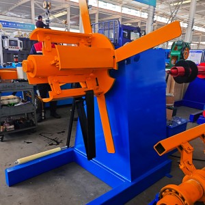High Precision Uncoiler Machine Automatic Hydraulic Uncoiler For Steel Coil