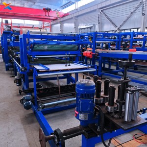 High Efficiency EPS Rock Wool Sandwich Panel Making Machine