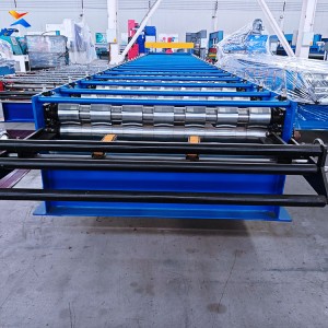 Full Automatic Trapezoidal Sheet Roll Forming Machine For Roof And Wall Panel