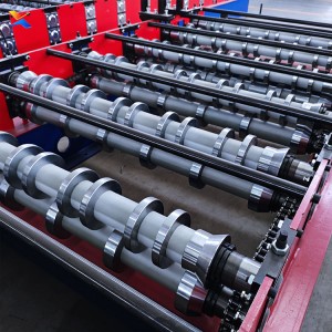 Custom Design Trapezoidal Single Panel Roll Forming Machine For Construction