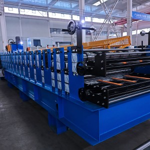 CE Certified Automatic Double Layer Cold Roll Forming Machine with PLC Control