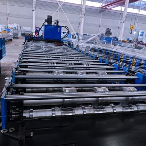 Custom Design Double Layer Metal Sheet Forming Machine for Construction Projects