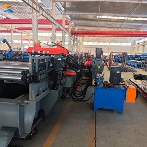 High Speed C Section Steel Purlin Cold Roll Forming Machine