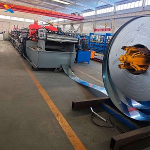 Hydraulic Cutting C Section Steel Purlin Forming Machine