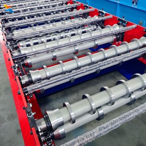 CNC Adjustable Trapezoidal Sheet Cold Forming Machine