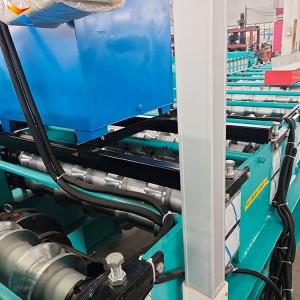 High Speed Trapezoidal Panel Roll Forming Machine