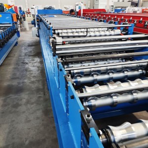 Double Deck Single Sheet Roll Forming Machine