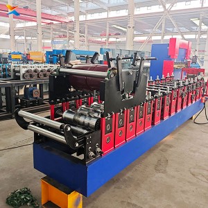 PLC Control Automatic Rain Gutter Machine Steel Aluminum Gutter Making Machine Roof Drainage Gutter Roll Forming Machine