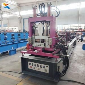 High-Efficiency C Purlin Roll Forming Machine for Steel Structure Manufacturing