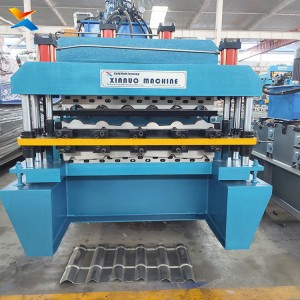 High Efficiency Double Deck Roofing Sheet Roll Forming Machine | Energy-Saving Metal Panel Making Machine with PLC Control