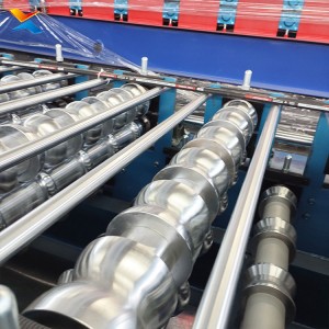 Color Coated Steel Glazed Roof Tile Roll Forming Machine | IBR & Trapezoidal Sheet Making Machine with Hydraulic Cutter