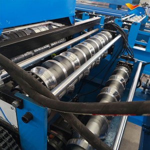 Portable Trapezoidal Roof Sheet Machine | On-Site Metal Panel Roll Forming Equipment for Construction
