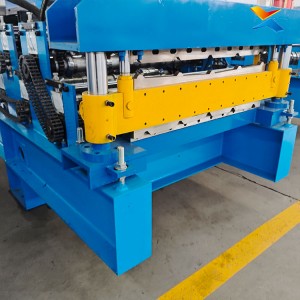 Export Standard Trapezoidal Sheet Machine | Easy Operation Steel Roofing Panel Making Line
