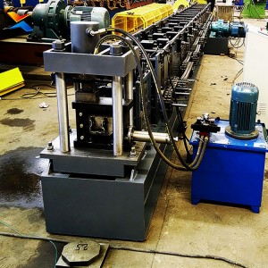 High-Speed Shelf Pillar Roll Forming Machine