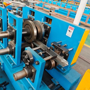 Gear Box Driven Stud Track Machine | No-Stop Cutting Drywall Channel Roll Former