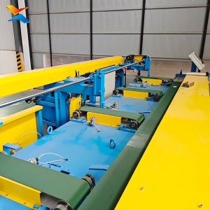 PLC Touch Screen Control Keel Machine | Automatic Collection Steel Framing Line