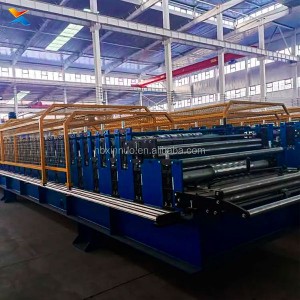 High-efficiency double-layer single-board forming equipment