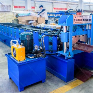 ridge cap roll forming machine