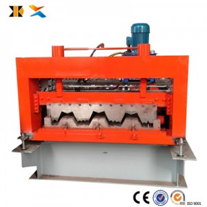 Oem Metal Deck Roll Forming Machine Pricelist -
 floor tile making machine for sheet metal profiles Tile Making Machinery – Xinnuo