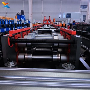 High Speed Automatic C Purlin Roll Forming Machine for Steel Structure