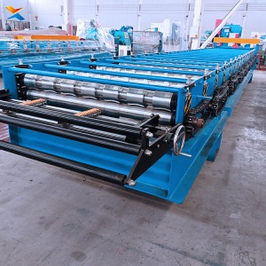 Hydraulic Cutting Trapezoidal Roof Sheet Forming Equipment